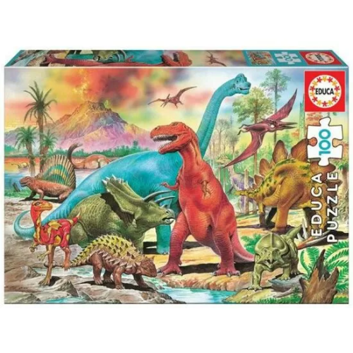 PUZZLE 100 PZAS. DINOSAURIOS