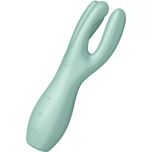 SATISFYER THREESOME 3 LAY-ON VIBRADOR - VERDE