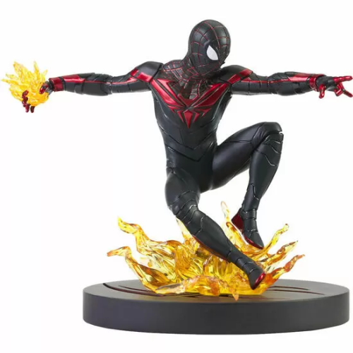 FIGURA MILES MORALES SPIDERMAN PS5 MARVEL GALLERY COMIC 18CM