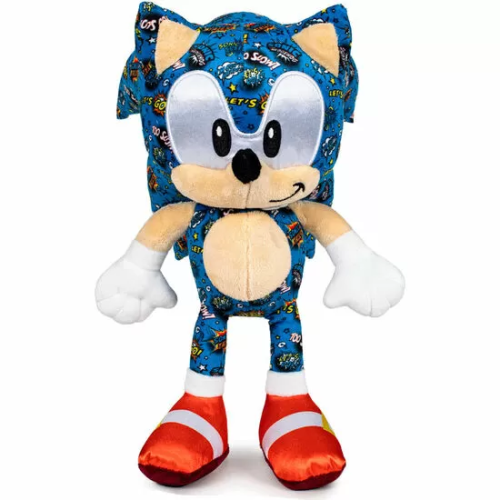 PELUCHE SONIC BLUE COMIC SONIC THE HEDGEHOG 30CM