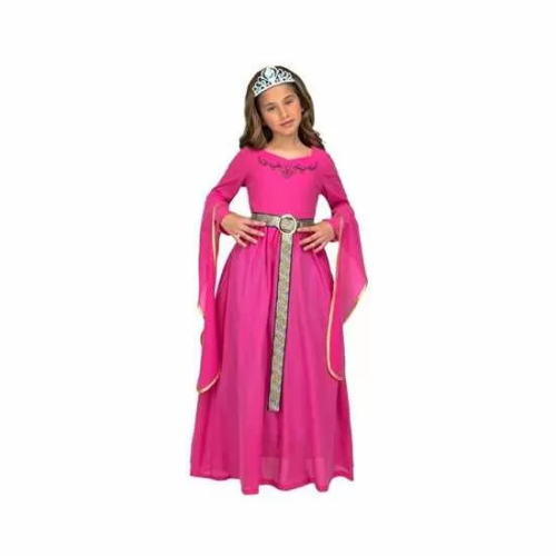 DISFRAZ PRINCESA MEDIEVAL ROSA TALLA 10-12 Y