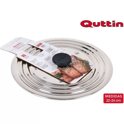 TAPA ACERO INOX 25CM QUTTIN