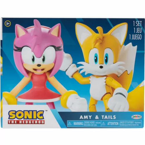 SET FIGURAS TAILS & MODERN ARMY SONIC THE HEDGEHOG 10CM