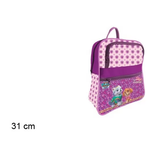 MOCHILA PAW PATROL 31CM 2 CREMALLERA