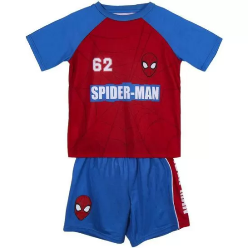 CONJUNTO 2 PIEZAS INTERLOCK 2 PIEZAS SPIDERMAN RED