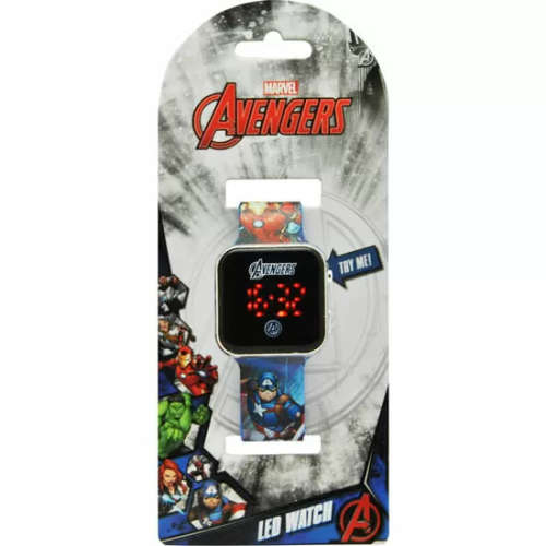 RELOJ VENGADORES AVENGERS MARVEL LED