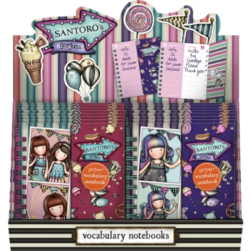 DISPLAY 16 LIBRETAS VOCABULARIO GORJUSS™ FAIRGROUND 