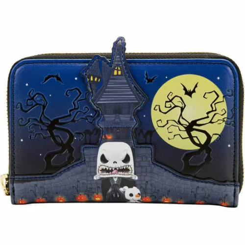 CARTERA JACK SKELLINGTON PESADILLA ANTES DE NAVIDAD DISNEY LOUNGEFLY