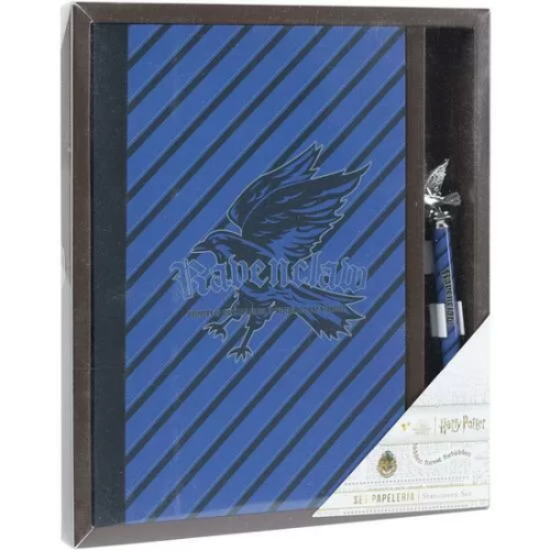 SET DE PAPELERÍA HARRY POTTER RAVENCLAW BLUE