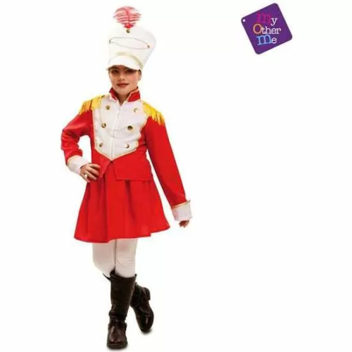 DISFRAZ MAJORETTE 3-4 AÑOS (SOMBRERO, CHAQUETA Y FALDA)