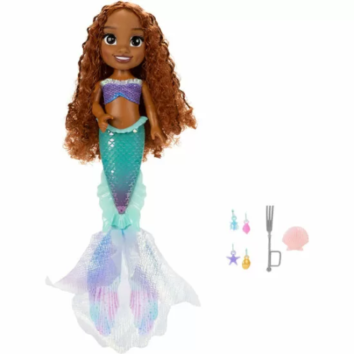 MUÑECA ARIEL LA SIRENITA DISNEY 38CM SONIDO