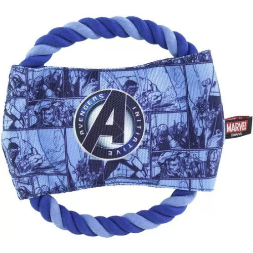 CUERDA DENTAL PARA PERRO AVENGERS BLUE