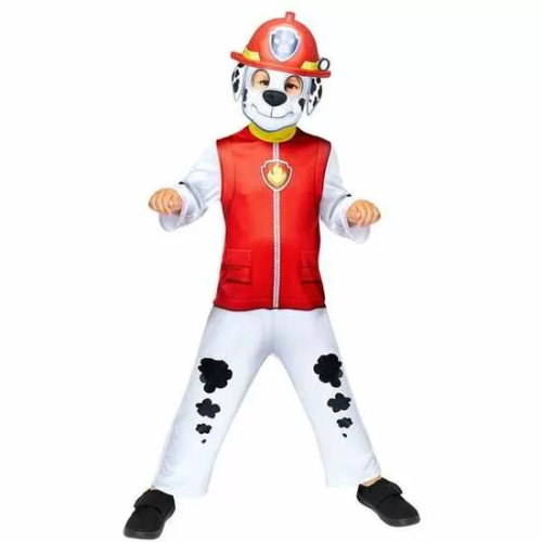 DISFRAZ INFANTIL PAW PATROL MARSHALL GOOD TALLA 4-6 AÑOS