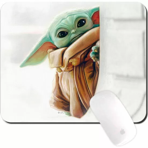 ALFOMBRILLA RATON BABY YODA MANDALORIAN STAR WARS