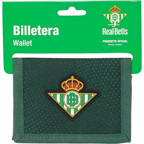 BILLETERA CON CABECERA RESISTENTE AGUA REAL BETIS BALOMPIE