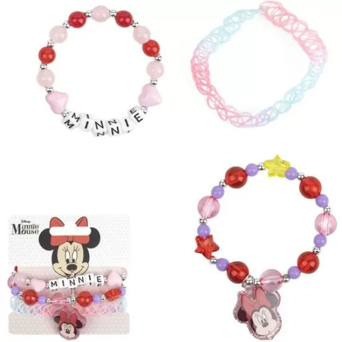 BISUTERIA PULSERA INFANTIL MINNIE MULTICOLOR