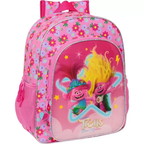 MOCHILA JUNIOR ADAPT.CARRO TROLLS 3