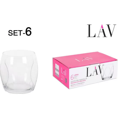 SET 6 VASOS 330CC LENA