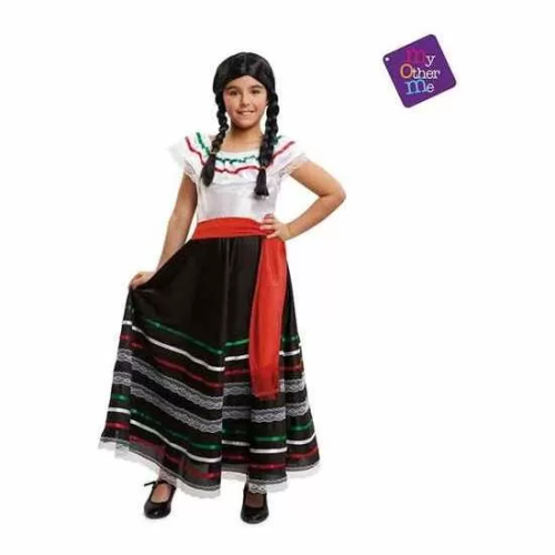 DISFRAZ MEXICANA TALLA 3-4 Y