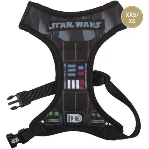 ARNÉS PARA PERROS XXS/XS STAR WARS DARTH VADER BLACK