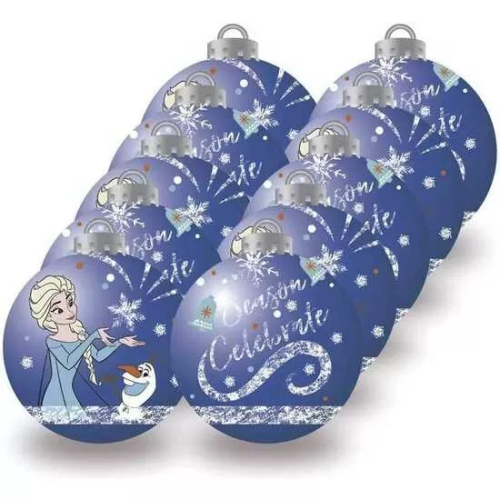 BOLAS NAVIDAD 6CM PACK 10 FROZEN II 