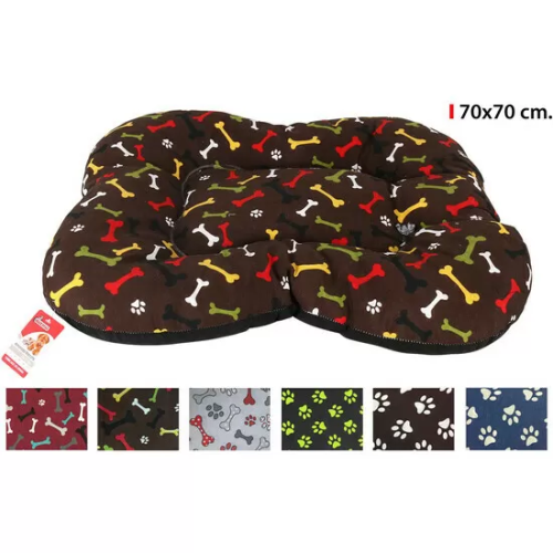 ALMOHADA CAMACAN SEMIHUESO 70X70CM - COLORES SURTIDOS