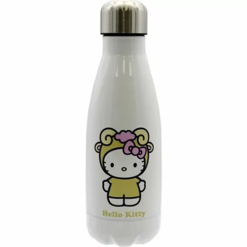 BOTELLA ACERO INOXIDABLE ARIES HELLO KITTY 550ML