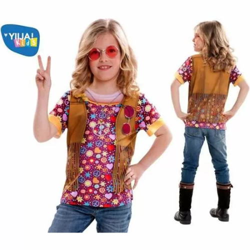 CAMISETA HIPPIE GIRL 4-6 AÑOS