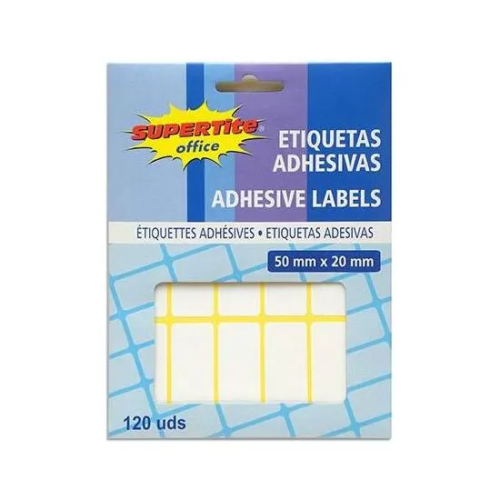 ETIQUETAS ADHESIVAS 50X20MM