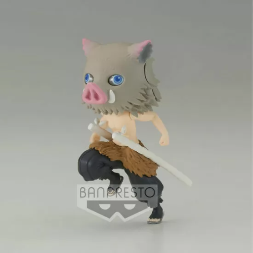 FIGURA INOSUKE HASHIBIRA DEMON SLAYER KIMETSU NO YAIBA Q POSKET PETIT 7CM