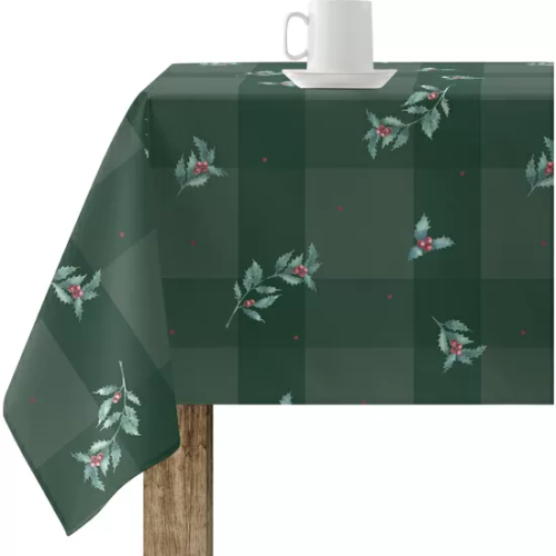 MANTEL RESINADO ANTIMANCHAS MODELO GREEN CHRISTMAS 1