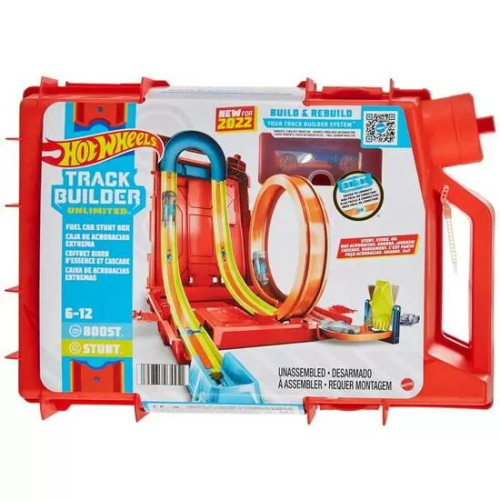 CAJA DE ACROBACIAS BIDON HOT WHEELS