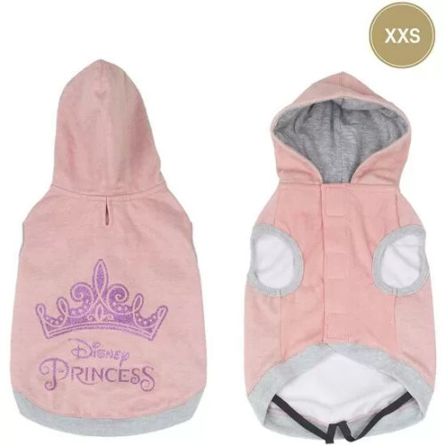 SUDADERA PARA PERRO XXS PRINCESS PINK