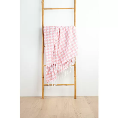 PLAID VERANO DROP - SALMON - 130X170 CM