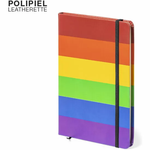 BLOC DE NOTAS 15 X 21 BANDERA LGBT