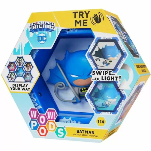 FIGURA LED WOW! POD BATMAN BLUE METALLIC DC COMICS