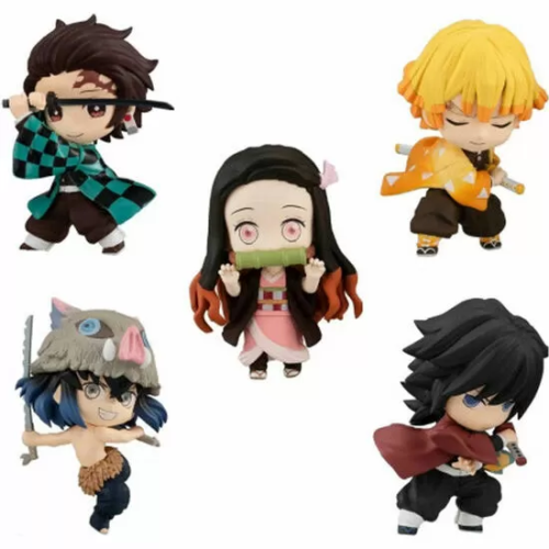 PACK 12 FIGURAS CHIBIMASTERS DEMON SLAYER KIMETSU NO YAIBA SURTIDO 8CM