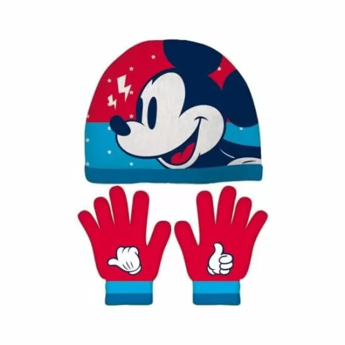 SET GORRO/GUANTES INFANTIL 51/54 MICKEY MOUSE 