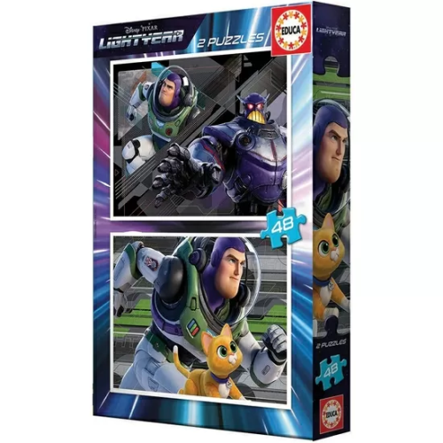 TOY STORY BUZZ LIGHTYEAR PUZZLE DOBLE 2X48 PIEZAS