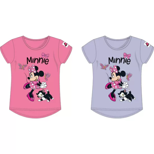 CAMISETAS SURT. 2 DISEÑOS 3-8 AÑOS MINNIE MOUSE 