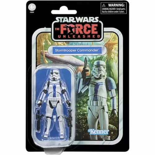 FIGURA STORMTROOPER COMMANDER THE FORCE UNLEASHED STAR WARS 9,5CM