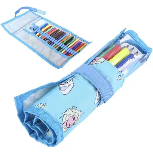 ESTUCHE PORTATODO ACCESORIOS FROZEN II BLUE