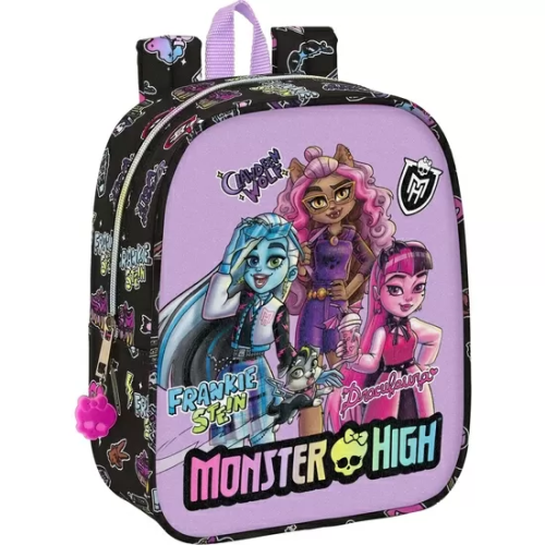 MOCHILA GUARDERIA ADAPT.CARRO MONSTER HIGH 