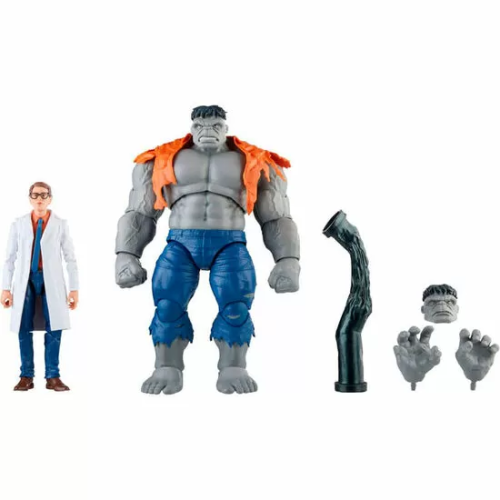 FIGURAS GRAY HULK & DR. BRUCE BANNER BEYOND EARTHS MIGHTIEST LOS VENGADORES AVENGERS MARVEL 15CM