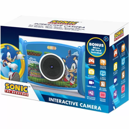 CAMARA INTERACTIVA SONIC THE HEDGEHOG