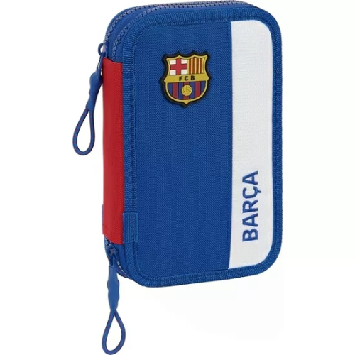 PLUMIER DOBLE PQÑO 28 PCS F.C.BARCELONA 2ª EQUIPACION