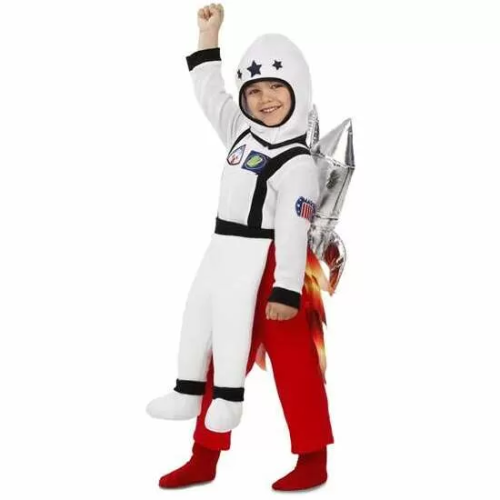 DISFRAZ INFANTIL ASTRONAUTA COHETE TALLA 3-4 AÑOS