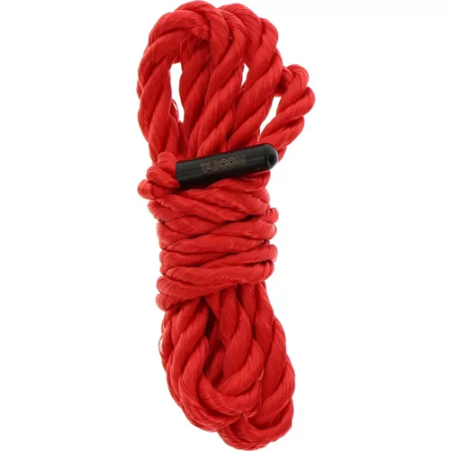 TABOOM CUERDA DE BONDAGE DE 1.5 METROS DE 7 MM - ROJO