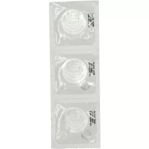 PRESERVATIVO NATURAL - BEPPY CONDOMS - 72PCS