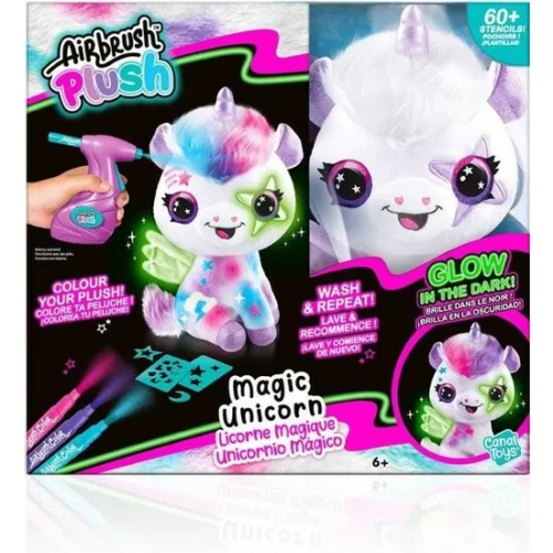 UNICORNIO MAGICO AIRBRUSHH PLUSH